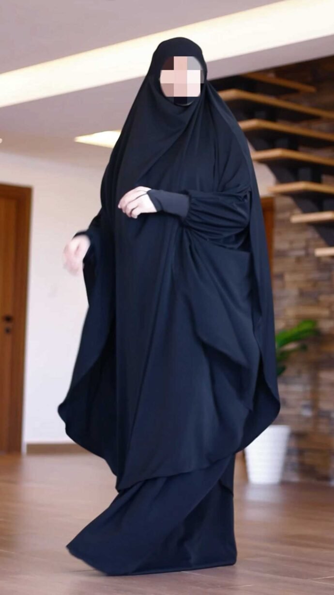 جلباب قطعتين خفة أناقة وراحة عملية طول اليوم