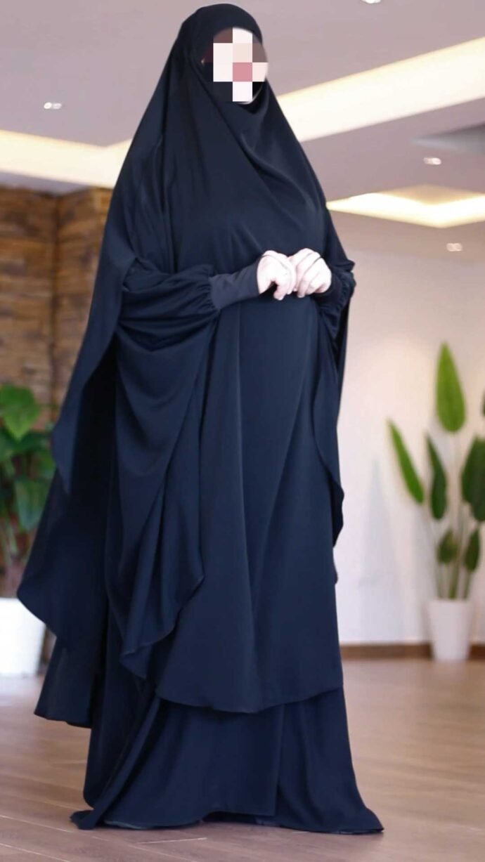 ⁦جلباب قطعتين خفة أناقة وراحة عملية طول اليوم⁩ - الصورة ⁦2⁩