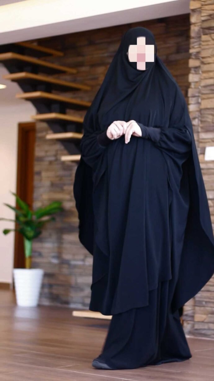 ⁦جلباب قطعتين خفة أناقة وراحة عملية طول اليوم⁩ - الصورة ⁦6⁩