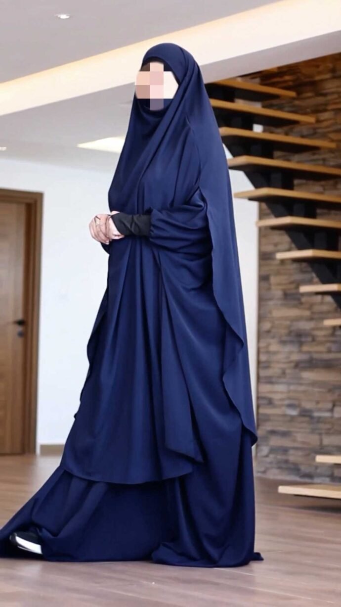 ⁦جلباب خفة أناقة وراحة عملية طول اليوم⁩ - الصورة ⁦3⁩