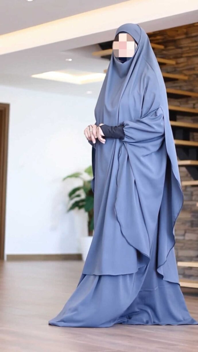 ⁦جلباب خفة أناقة وراحة عملية طول اليوم⁩ - الصورة ⁦5⁩