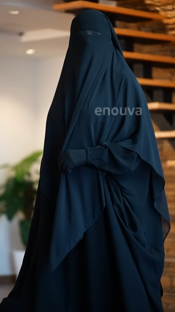 ⁦جلباب بـ هوية وأناقة المرأة المحجبة + الستار⁩ - الصورة ⁦2⁩