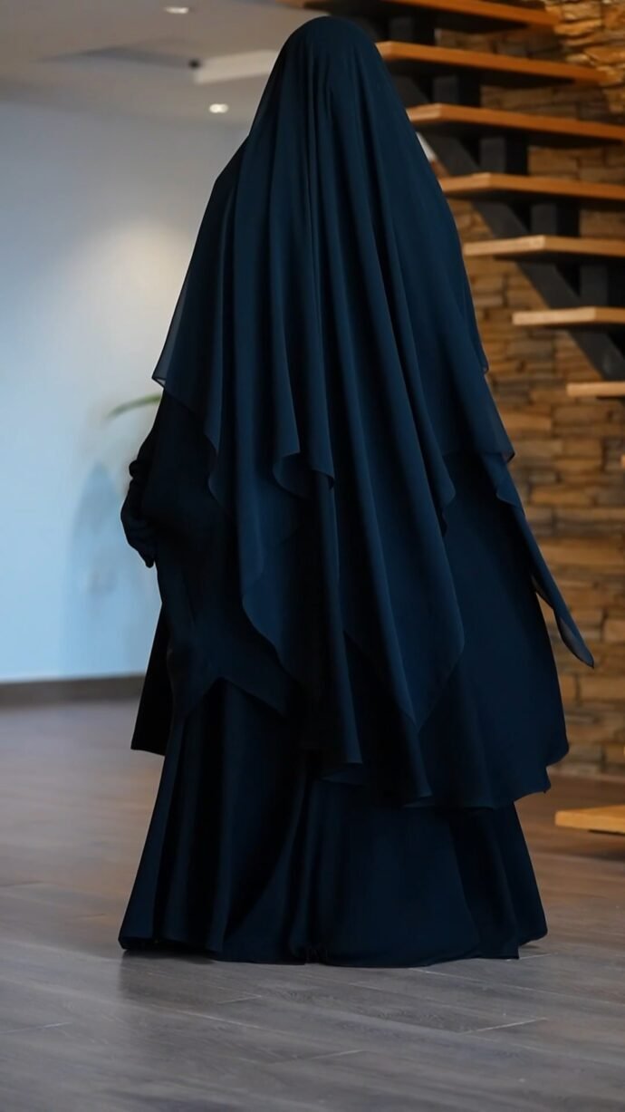 ⁦جلباب بـ هوية وأناقة المرأة المحجبة + الستار⁩ - الصورة ⁦8⁩
